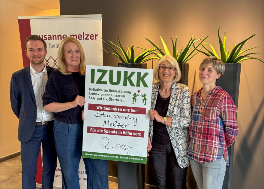 Von Links nach rechts: Leonard Melzer, Susanne Melzer, Beate Kreutz, Dunja Hübschen