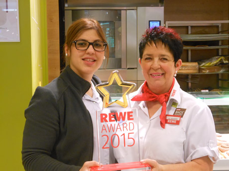 Auszeichnung Goldener REWE Award