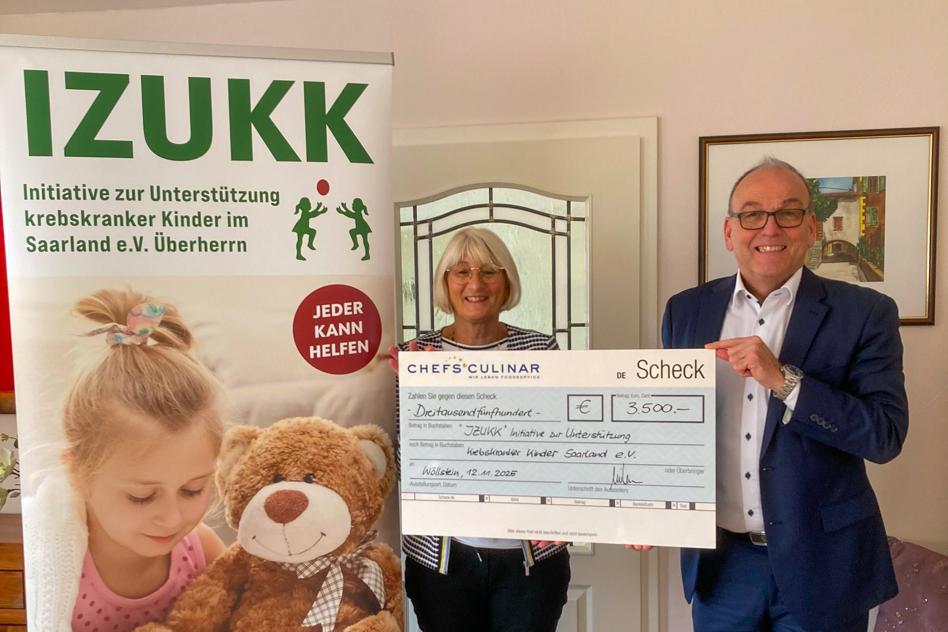 Vom Großhandel zur großen Hilfe: CHEFS CULINAR spendet an IZUKK